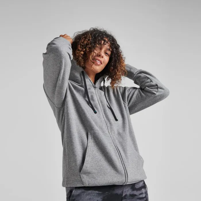Shelter Zip Hoodie With Butter Blend Greyheather Men Stance Sweatshirts and Hoodies