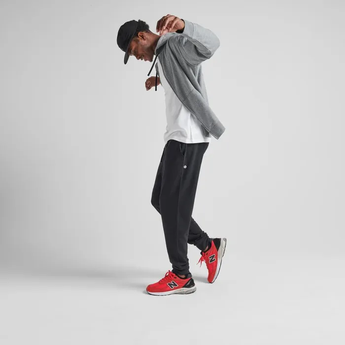 Shelter Zip Hoodie With Butter Blend Greyheather Men Stance Sweatshirts and Hoodies