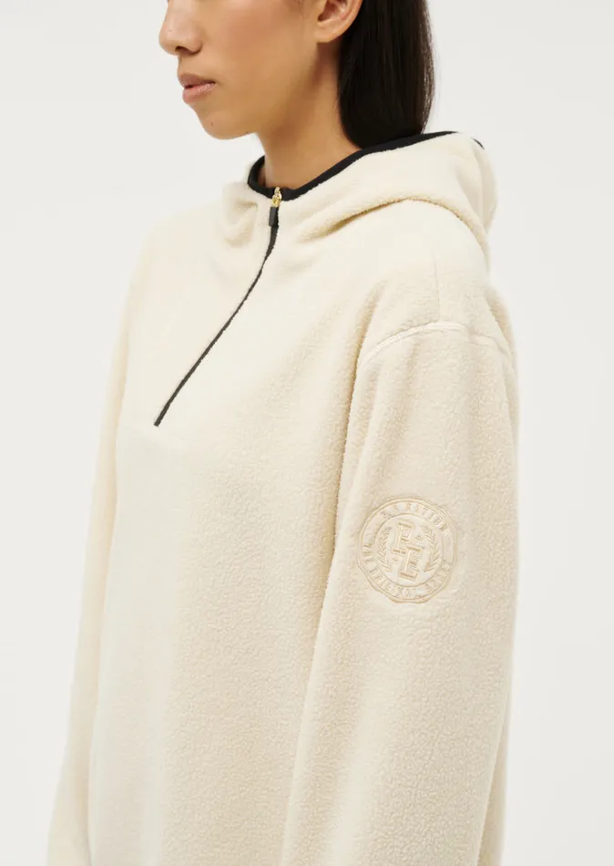 SHERPA HOODIE IN PEARLED IVORY Women Hoodies PE Nation
