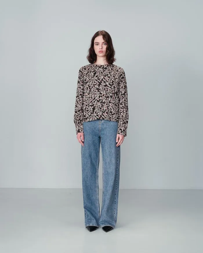 SHIRT NOIR NIMES Shop Grace and Mila Patterned Blouses