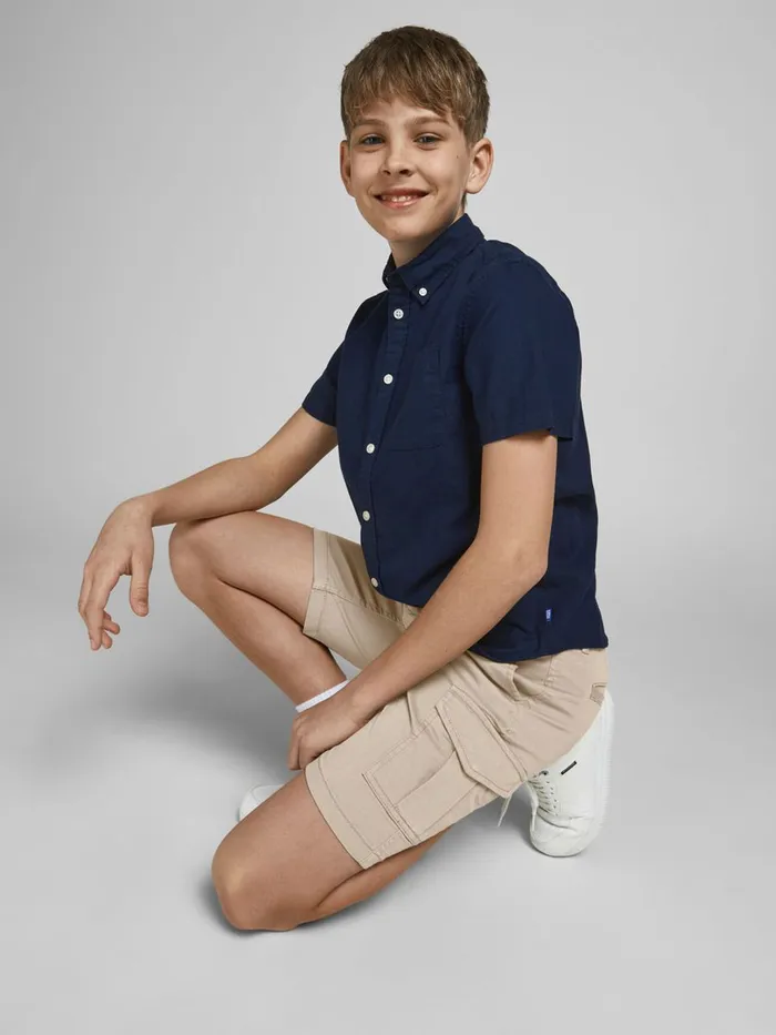 Shirts JACK and JONES Junior BOYS CARGO SHORTS Beige Crockery Popular