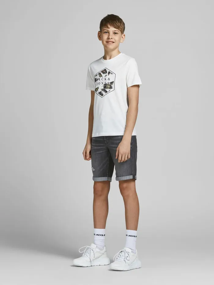 Shirts JACK and JONES Junior BOYS RICK ICON GE 225 SPS DENIM SHORTS Blue Blue Denim Gift Ideas