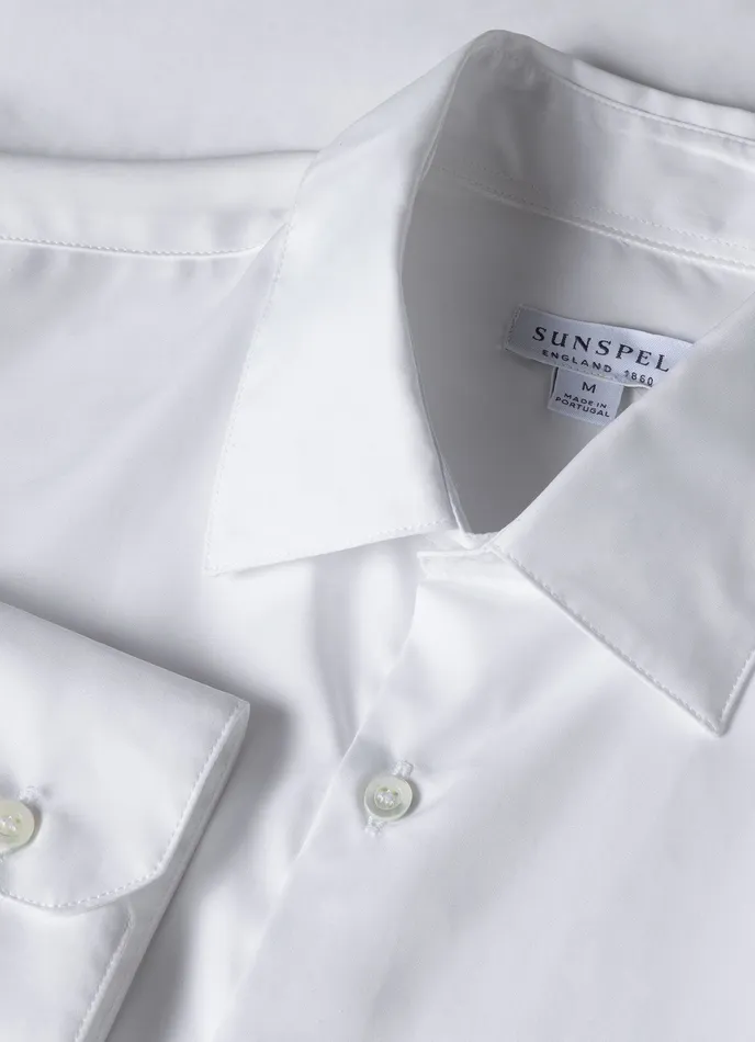 Shirts Men Sea Island Cotton Shirt White ussunspel Shirts Men Sea Island Cotton Shirt White ussunspel