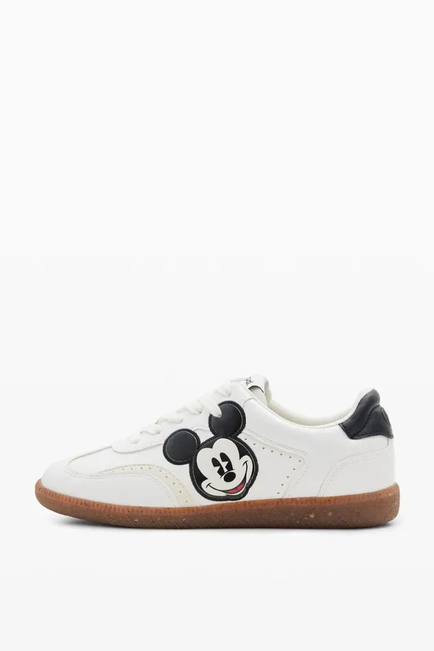 Shoes Women Desigual Mickey Mouse Sneakers White