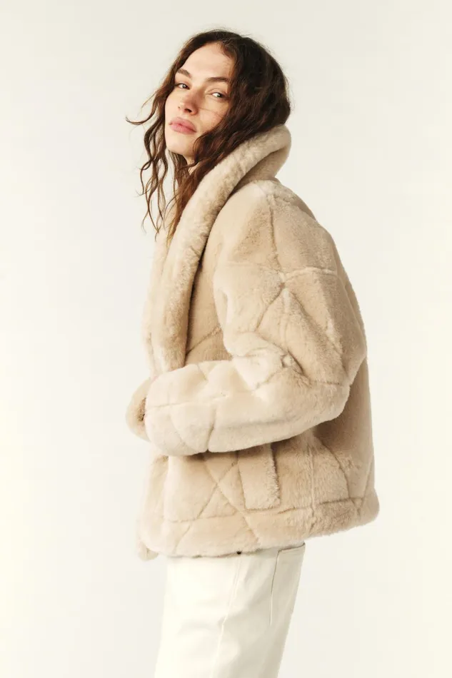 Short Coat Vinie Brown Women Baandsh Jackets and Coats