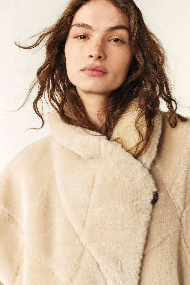 Short Coat Vinie Brown Women Baandsh Jackets and Coats