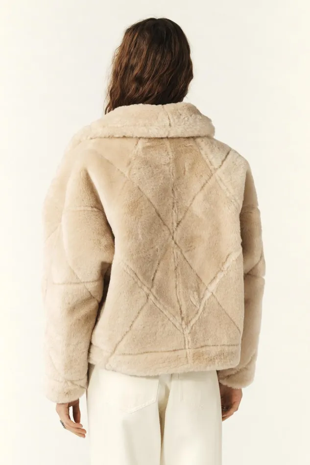 Short Coat Vinie Brown Women Baandsh Jackets and Coats