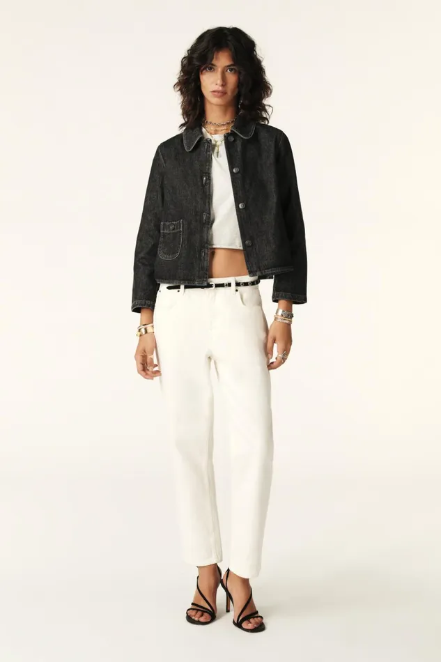 Short Jacket Miny Black Women Baandsh Jackets and Coats