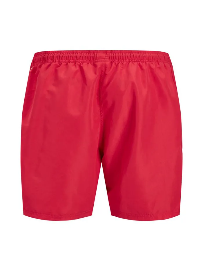 Shorts JACK and JONES Mens BALI SOLID PLUS SIZE SWIM SHORTS Red Flame Scarlet For Sale