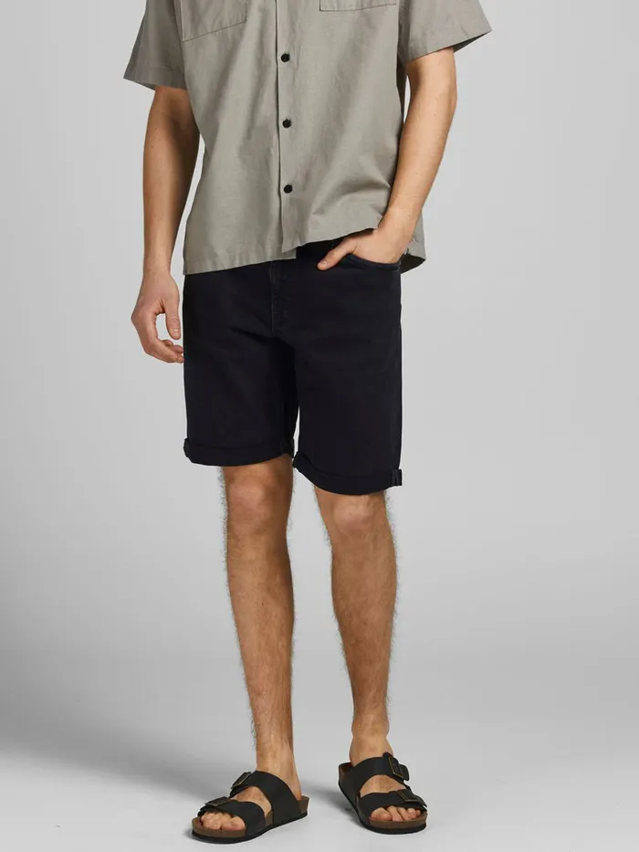 Shorts JACK and JONES Mens RICK FELIX AM 066 DENIM SHORTS Black Black Denim Gift Ideas Shorts JACK and JONES Mens RICK FELIX AM 066 DENIM SHORTS Black Black Denim Gift Ideas