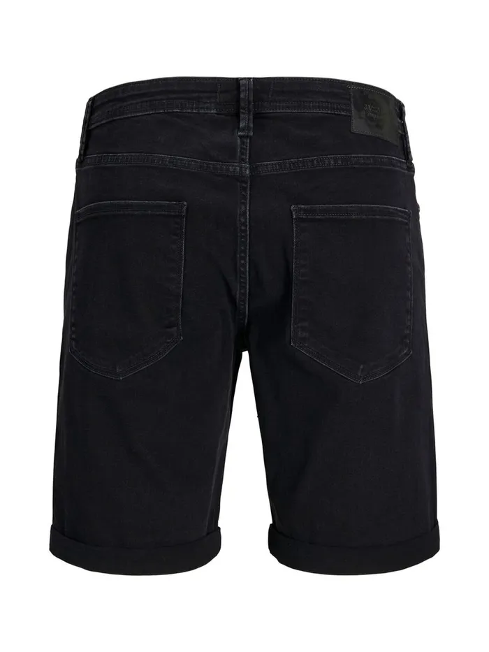 Shorts JACK and JONES Mens RICK FELIX AM 066 DENIM SHORTS Black Black Denim Gift Ideas