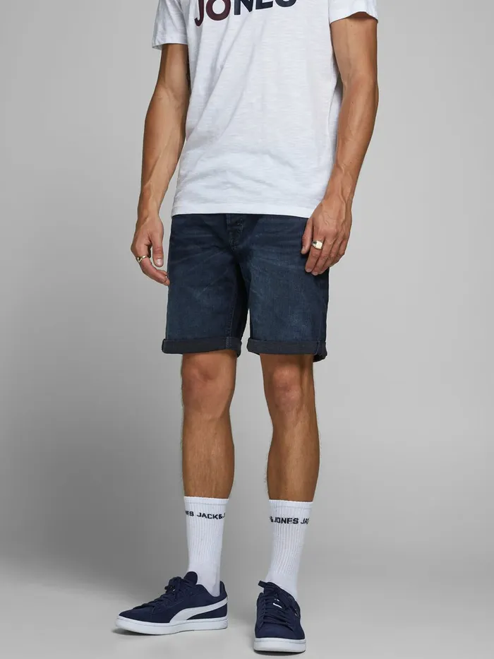 Shorts JACK and JONES Mens RICK ORIGINAL AGI 004 DENIM SHORTS Blue Blue Denim Gift 4 You Shorts JACK and JONES Mens RICK ORIGINAL AGI 004 DENIM SHORTS Blue Blue Denim Gift 4 You
