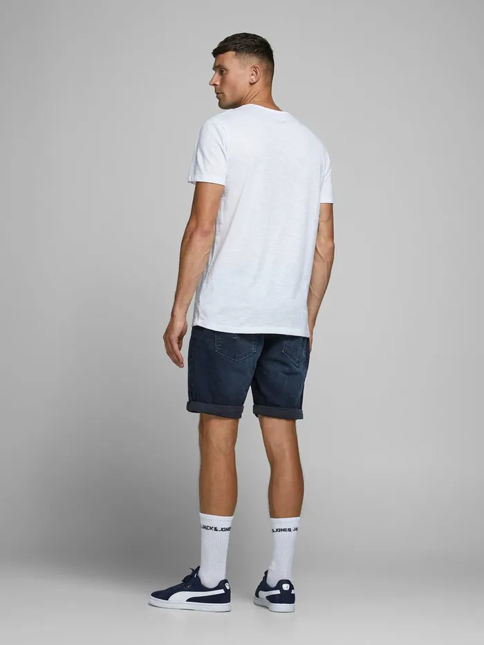 Shorts JACK and JONES Mens RICK ORIGINAL AGI 004 DENIM SHORTS Blue Blue Denim Gift 4 You