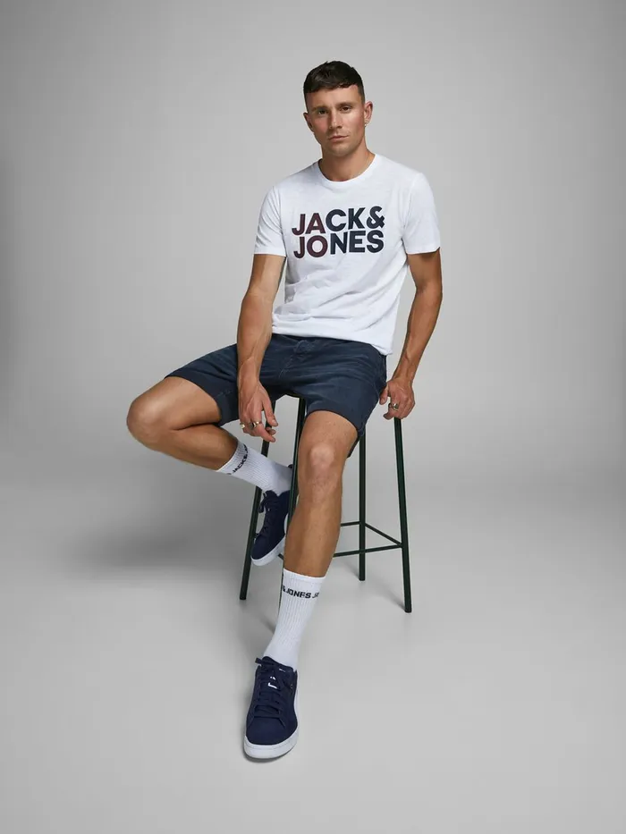 Shorts JACK and JONES Mens RICK ORIGINAL AGI 004 DENIM SHORTS Blue Blue Denim Gift 4 You
