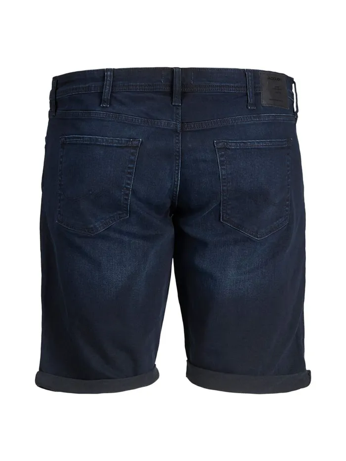 Shorts JACK and JONES Mens RICK ORIGINAL AGI 021 PLUS SIZE DENIM SHORTS Blue Blue Denim Popular