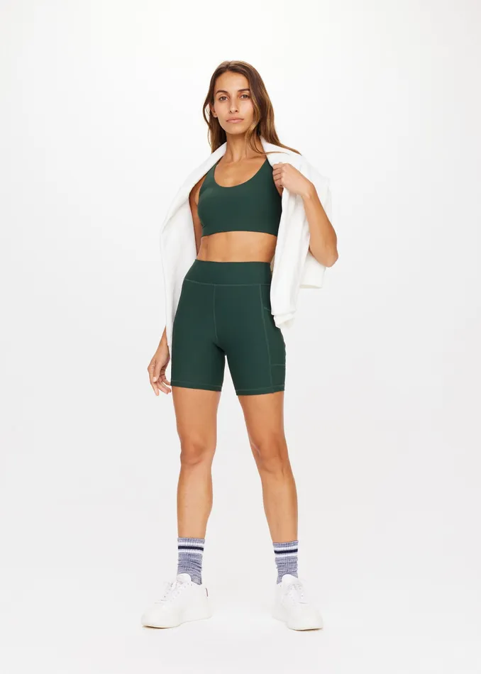 Shorts PEACHED 6IN POCKET SPIN SHORT THE UPSIDE Women Shorts PEACHED 6IN POCKET SPIN SHORT THE UPSIDE Women