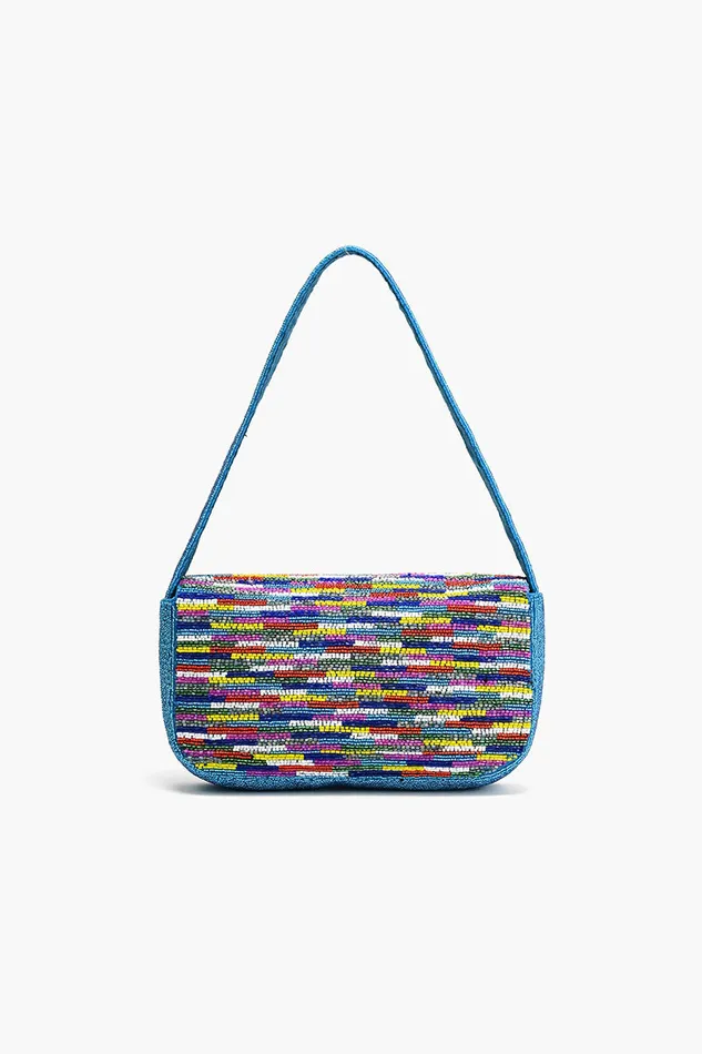 Shoulder Bags America and Beyond Women Cobalt Canvas Spectrum Shoulder Bag