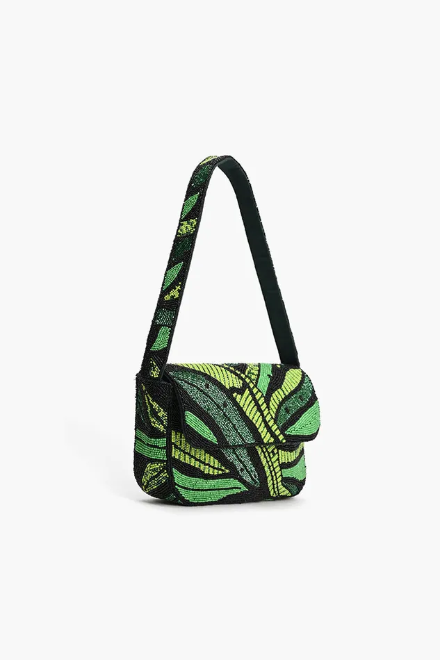 Shoulder Bags America and Beyond Women Foliage Fiesta Shoulder Bag