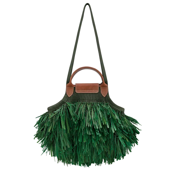 Shoulder bags Women Longchamp Le Pliage Filet L Mesh bag Khaki Shoulder bags Women Longchamp Le Pliage Filet L Mesh bag Khaki