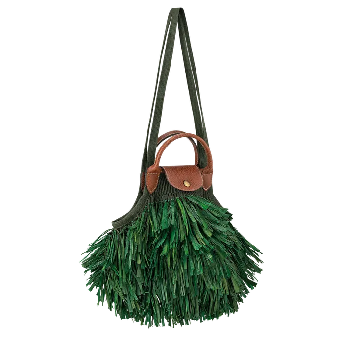 Shoulder bags Women Longchamp Le Pliage Filet L Mesh bag Khaki Shoulder bags Women Longchamp Le Pliage Filet L Mesh bag Khaki