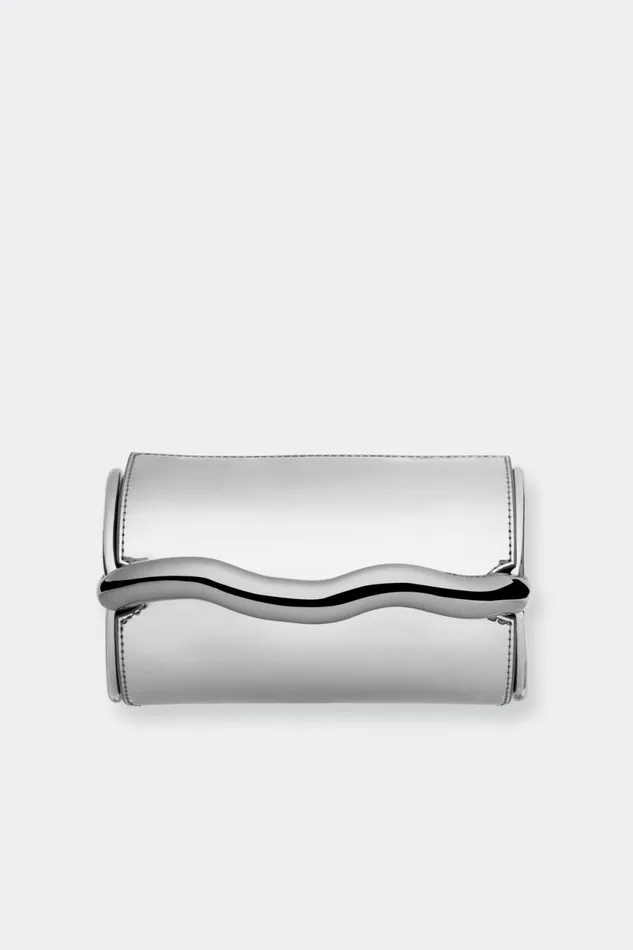 Simon Miller Bags Women Chrome Can Can Bag In Silver Simon Miller Bags Women Chrome Can Can Bag In Silver