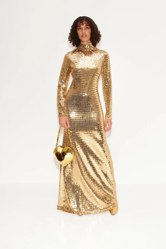 Simon Miller Bags Women Molded Heart Bag In Star Gold