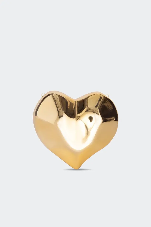 Simon Miller Bags Women Molded Heart Bag In Star Gold