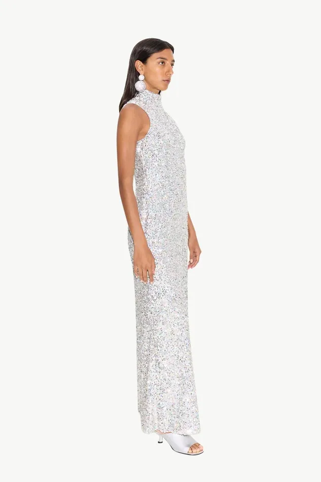Simon Miller Dresses Women Sculpty Sleeveless Sequin Dress In Iridescent Simon Miller Dresses Women Sculpty Sleeveless Sequin Dress In Iridescent