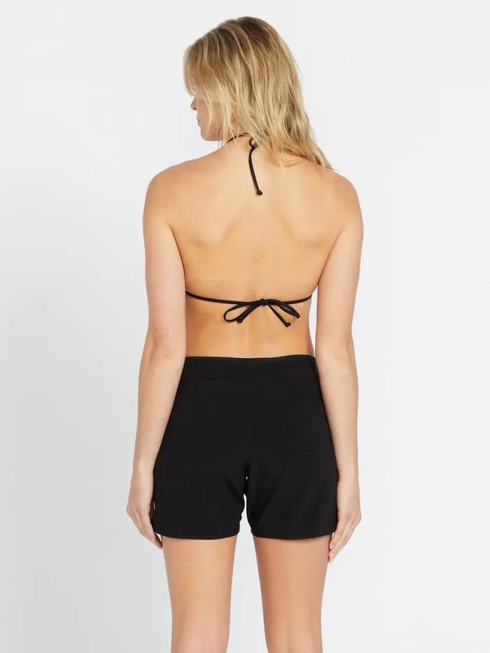 Simply Solid Rashguard 8211 Black Womens Volcom Swim