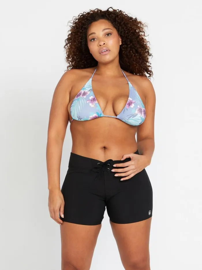 Simply Solid Rashguard 8211 Black Womens Volcom Swim