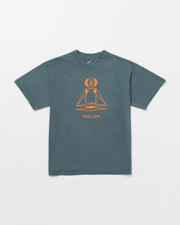 Skate Vitals Remy Stratton Short Sleeve Tee 8211 Dark Slate Mens Volcom Tops and Tees