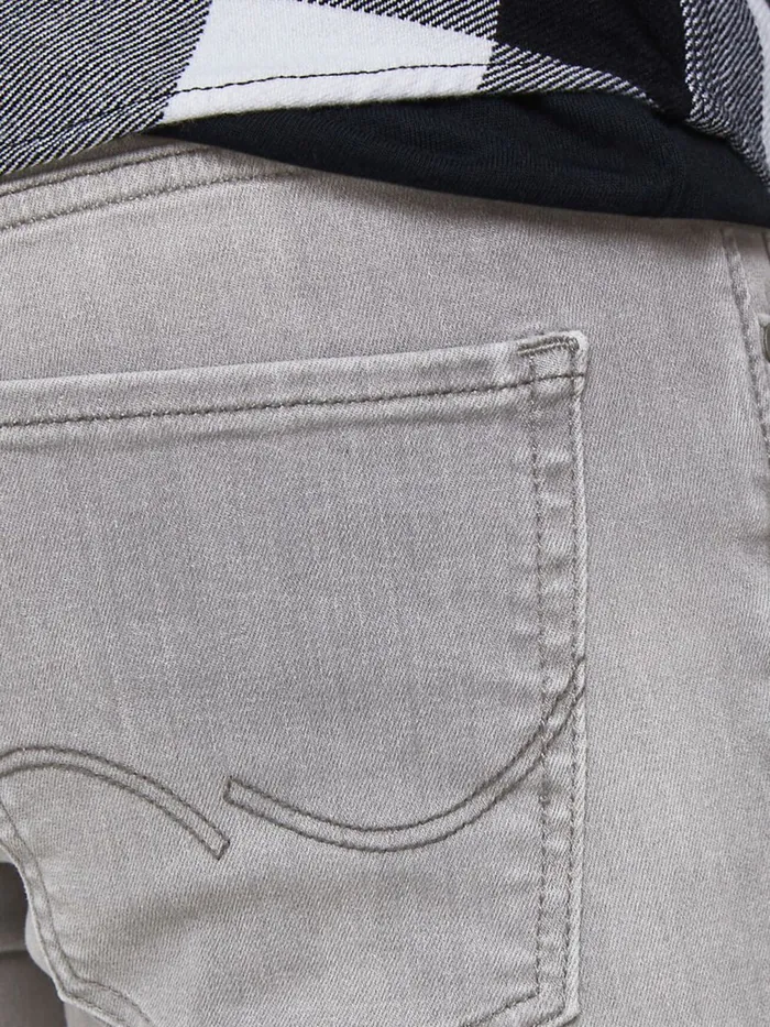 Skinny Jeans JACK and JONES Mens LIAM ORIGINAL AGI 003 SKINNY FIT JEANS Grey Grey Denim