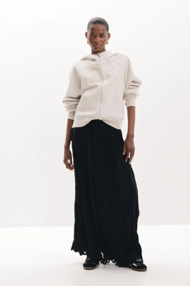 Skirts And Shorts Women Desigual Long Skirt Black
