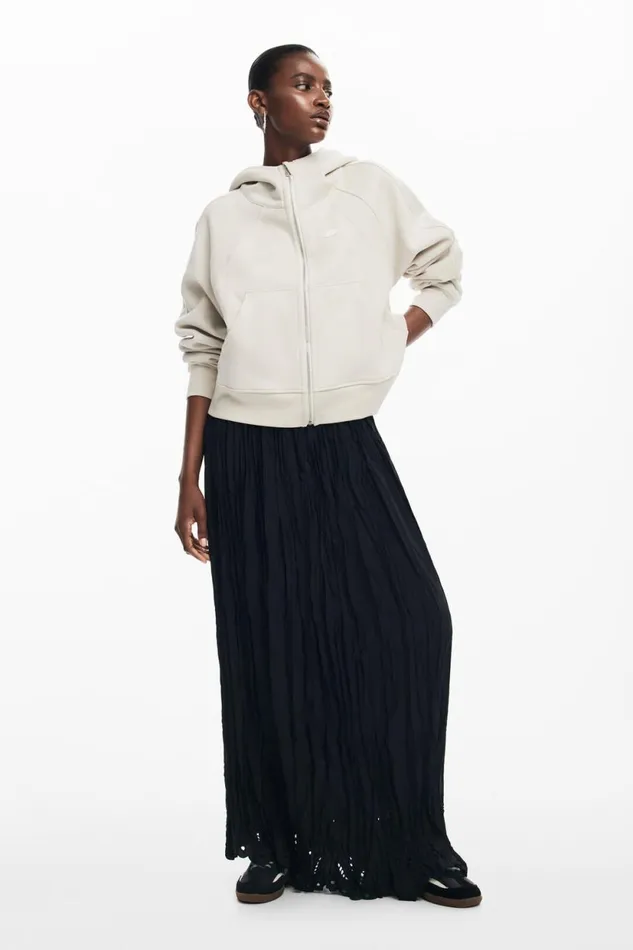 Skirts And Shorts Women Desigual Long Skirt Black