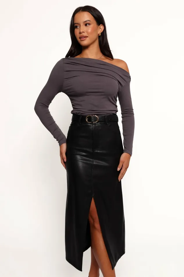 Skirts Women Petal and Pup Jasmyn Midi Skirt Black