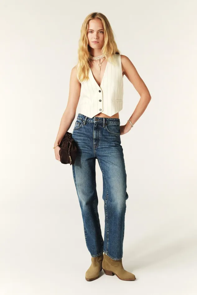 Sleeveless Top Essy OffWhite Women Baandsh Tops and Shirts