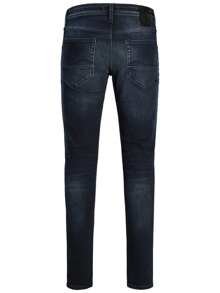 Slim Jeans JACK and JONES Mens GLENN FOX AGI 104 50SPS SLIM FIT JEANS Blue Blue Denim