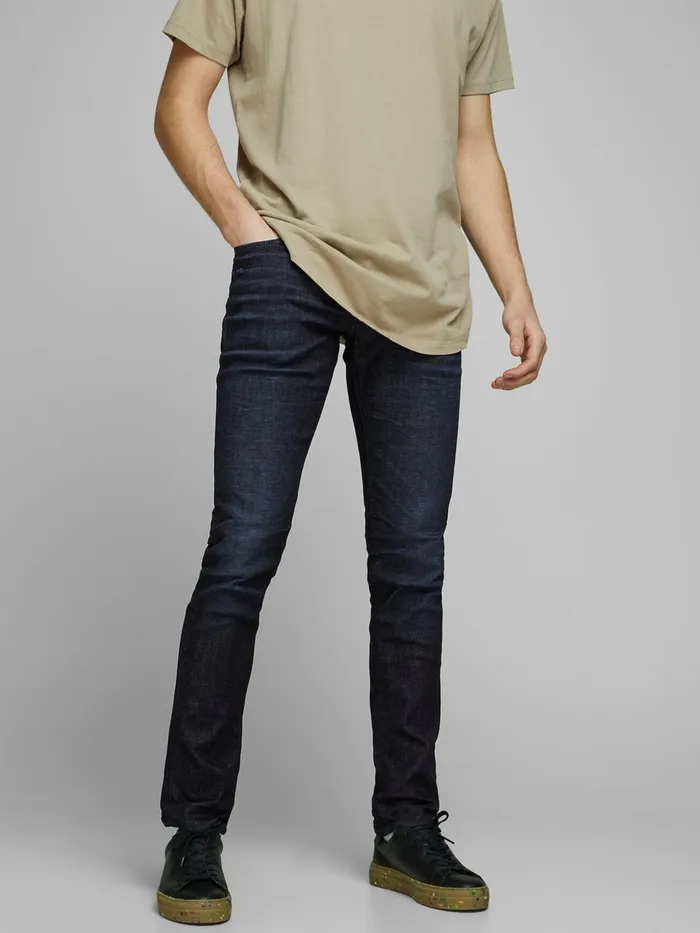 Slim Jeans JACK and JONES Mens GLENN ICON JJ 226 SLIM FIT JEANS Blue Blue Denim