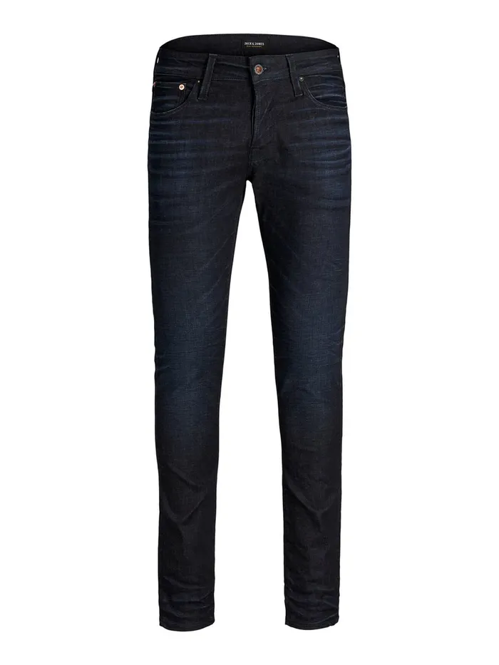 Slim Jeans JACK and JONES Mens GLENN ICON JJ 226 SLIM FIT JEANS Blue Blue Denim