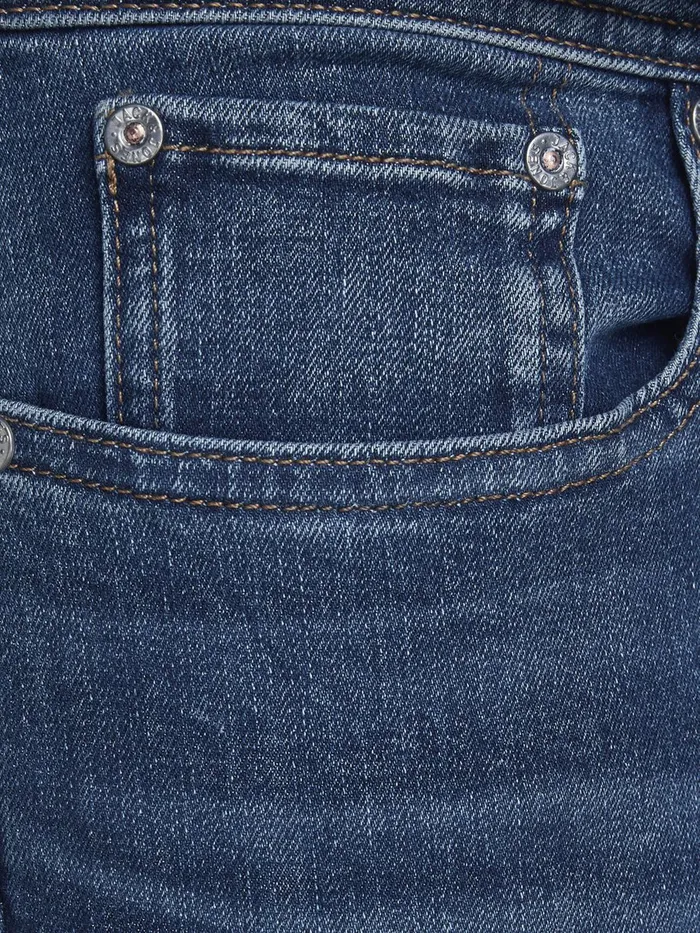 Slim Jeans JACK and JONES Mens GLENN ORIGINAL AM 814 SLIM FIT JEANS Blue Blue Denim