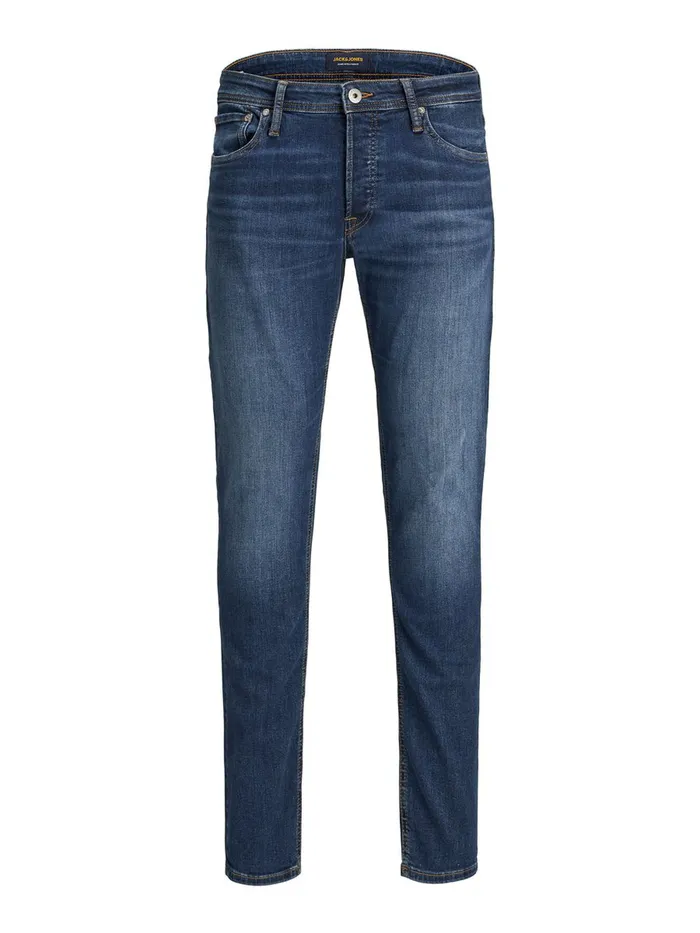 Slim Jeans JACK and JONES Mens GLENN ORIGINAL AM 814 SLIM FIT JEANS Blue Blue Denim
