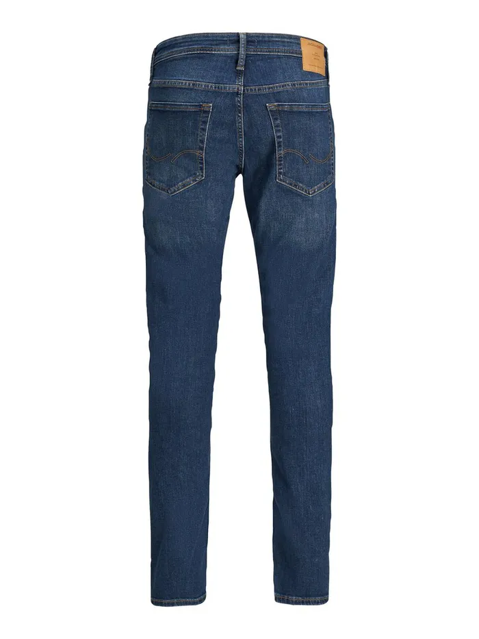 Slim Jeans JACK and JONES Mens GLENN ORIGINAL AM 814 SLIM FIT JEANS Blue Blue Denim