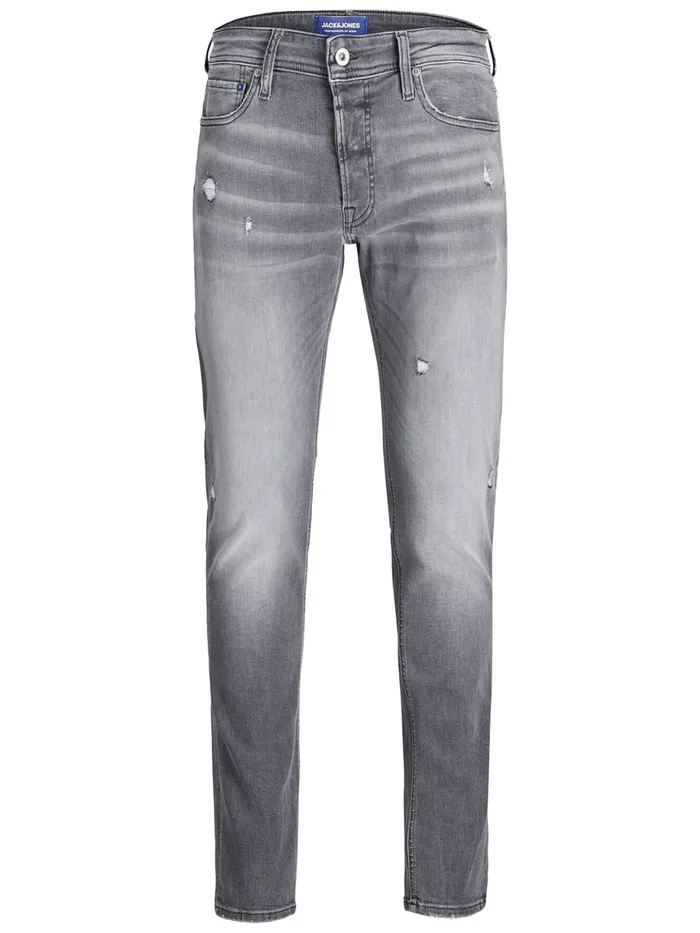 Slim Jeans JACK and JONES Mens GLENN ORIGINAL JOS 208 PCW 50SPS SLIM FIT JEANS Grey Grey Denim