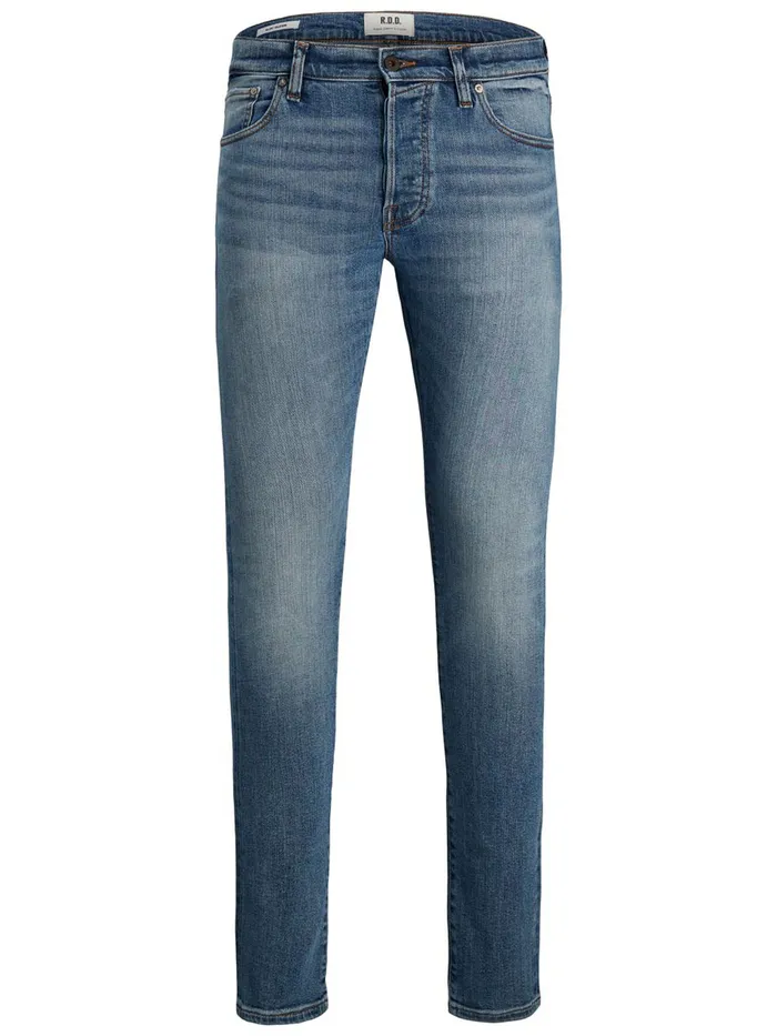 Slim Jeans JACK and JONES Mens GLENN ROYAL R233 RDD SLIM FIT JEANS Blue Blue Denim