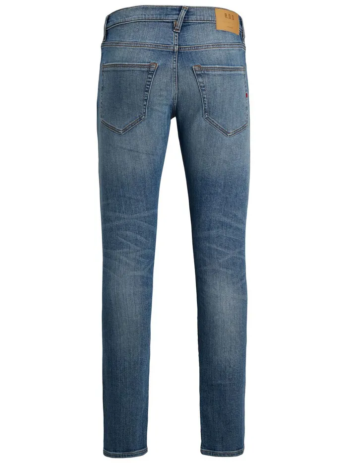 Slim Jeans JACK and JONES Mens GLENN ROYAL R233 RDD SLIM FIT JEANS Blue Blue Denim