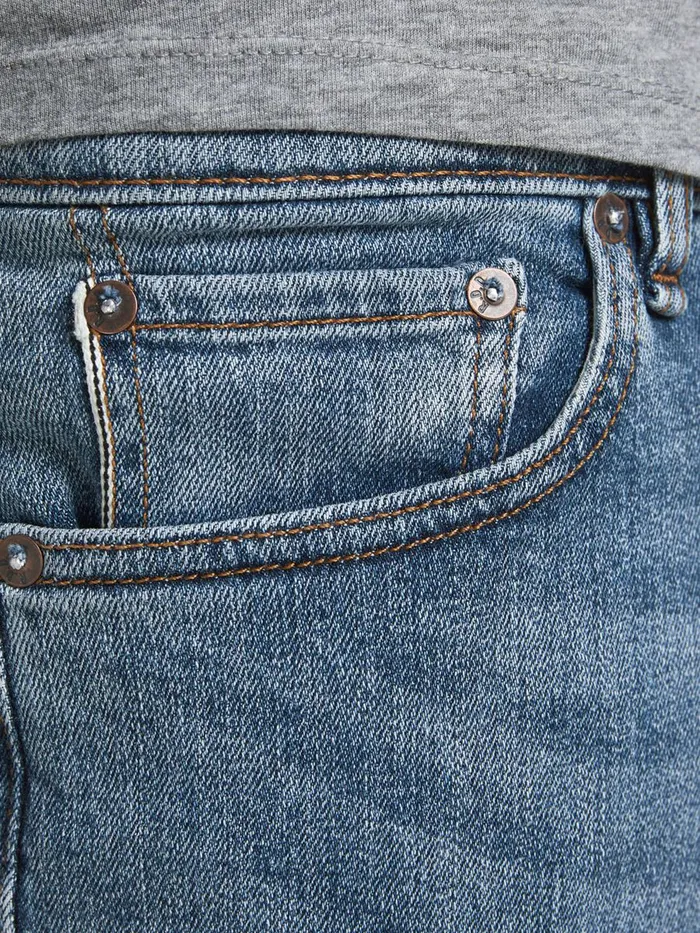Slim Jeans JACK and JONES Mens GLENN ROYAL R233 RDD SLIM FIT JEANS Blue Blue Denim