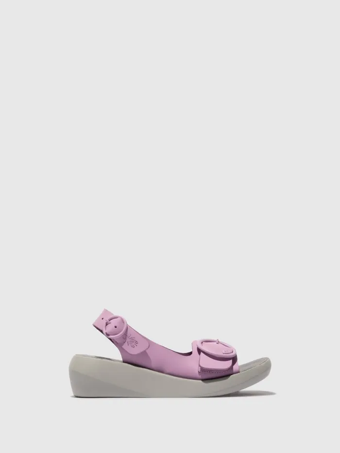 SlingBack Sandals BERK754FLY PINK Women Fly London Sandals