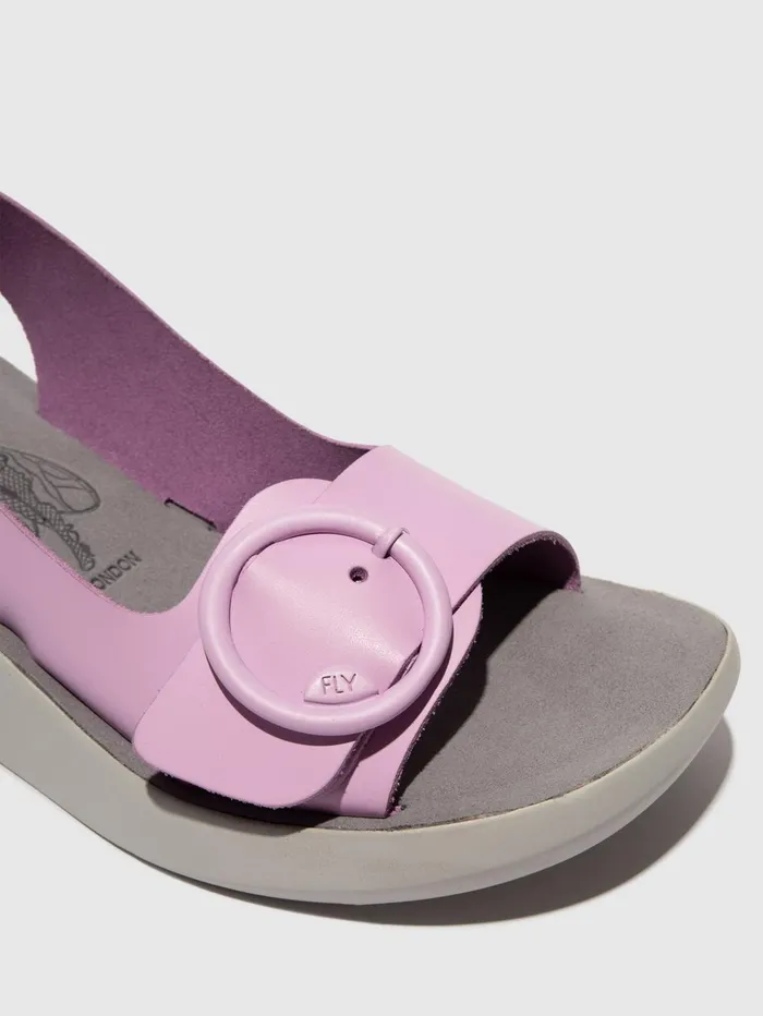 SlingBack Sandals BERK754FLY PINK Women Fly London Sandals
