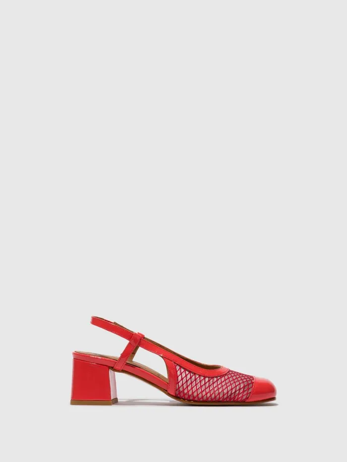 SlingBack Sandals SOKI273FLY SCARLET Women Fly London Sandals