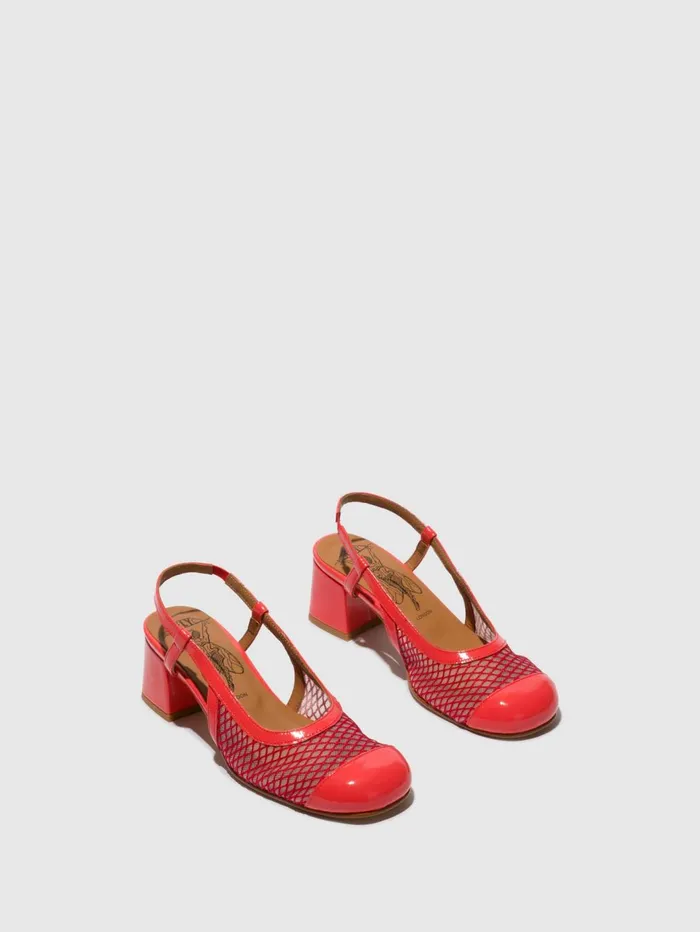 SlingBack Sandals SOKI273FLY SCARLET Women Fly London Sandals